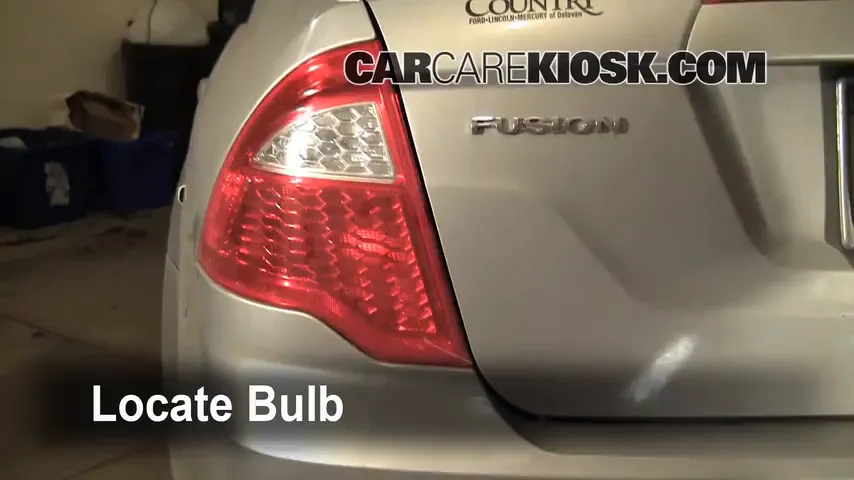 2010 Ford Fusion SE 2.5L 4 Cyl. Lights Reverse Light (replace bulb)